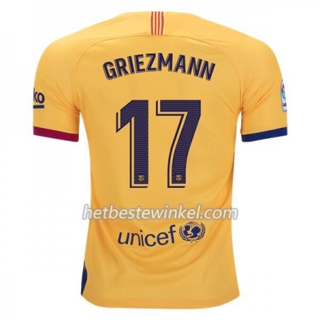 FC Barcelona Antoine Griezmann 17 Voetbalshirts Uit 2019/20
